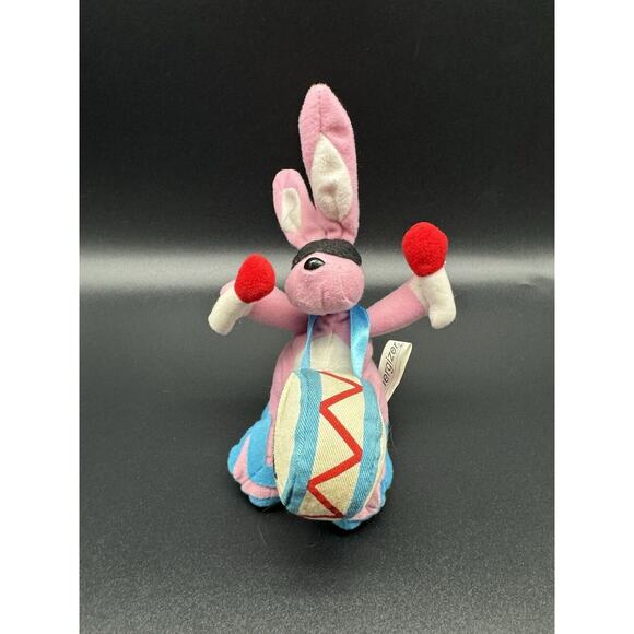 Vintage 1997 Eveready Energizer Battery Bunny 7" Beanbag Plush READ DESCRIPTION - Picture 2 of 10